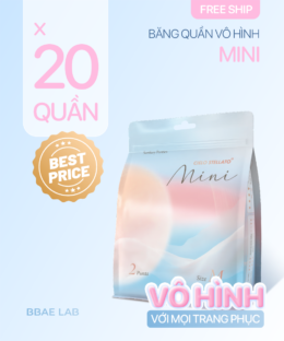 Combo 20 băng quần vô hình Mini