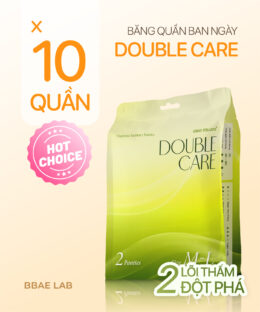 Combo 10 băng quần ban ngày Double Care