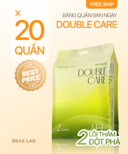 Combo 20 băng quần ban ngày Double Care