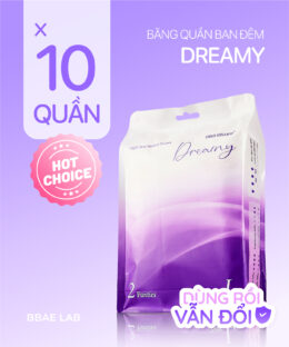 Combo 10 băng quần ban đêm Dreamy