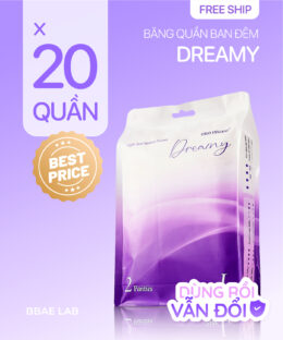 Combo 20 băng quần ban đêm Dreamy