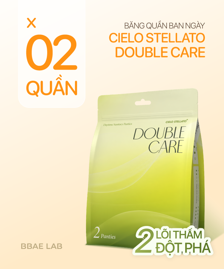 Băng quần ban ngày Cielo Stellato Double Care