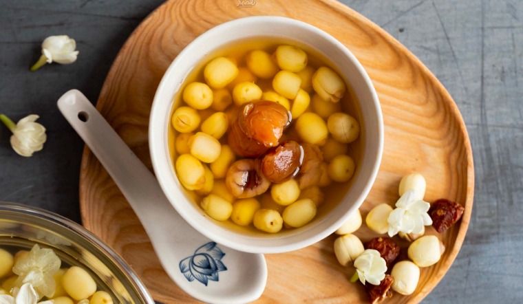 dinh dưỡng của hạt sen