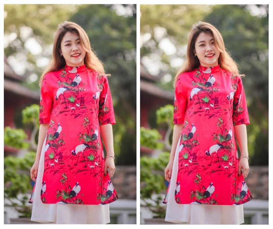 áo dài cho người mập
