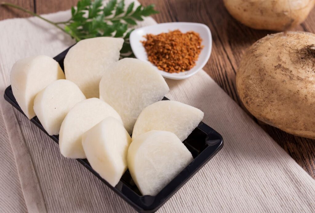 cơ chế hỗ trợ giảm cân từ củ đậu