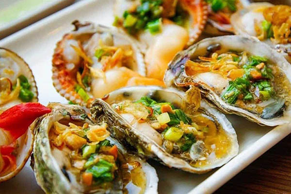 dinh dưỡng từ hàu