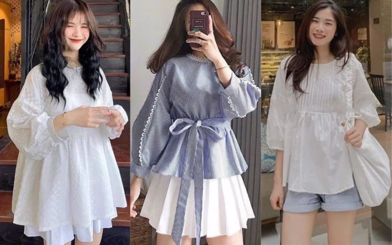 áo đẹp cho người béo bụng
