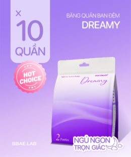 Combo 10 băng quần ban đêm Dreamy