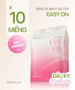 Combo 10 băng vệ sinh cao cấp EASY ON