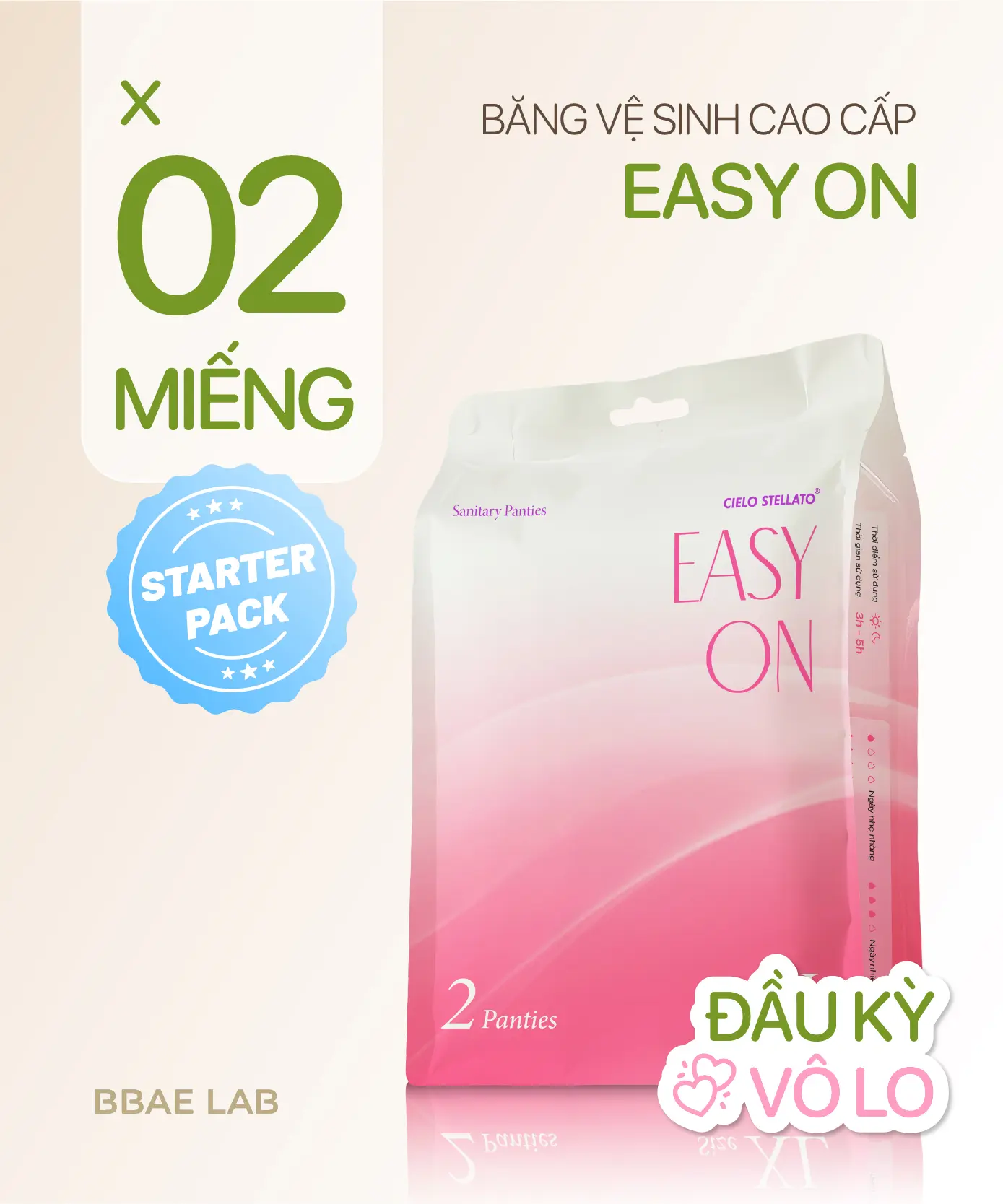 Băng vệ sinh cao cấp Easy On